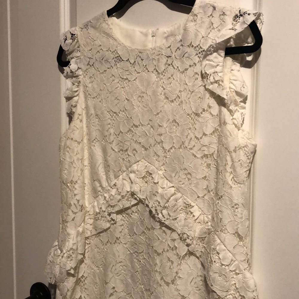 White lace dress bride bridal
